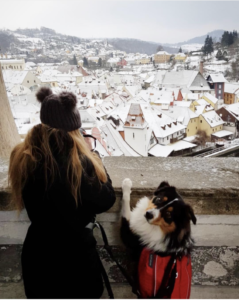 Cesky Krumlov, na República Tcheca