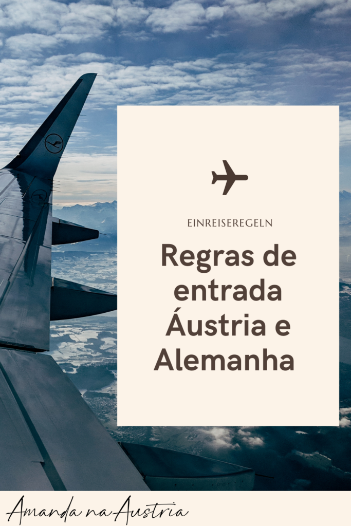Regras para entrada na Áustria e Alemanha